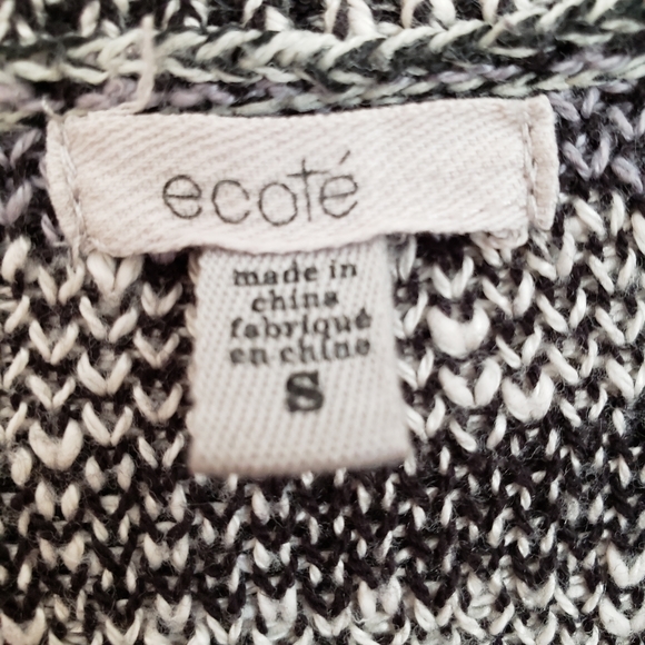 Urban Outfitters Ecote Open Front Small Sweater - Picture 3 of 5